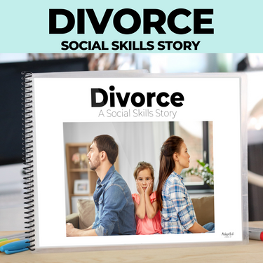 My Parents are Getting a Divorce Editable Social Skills Story (Printable PDF )
